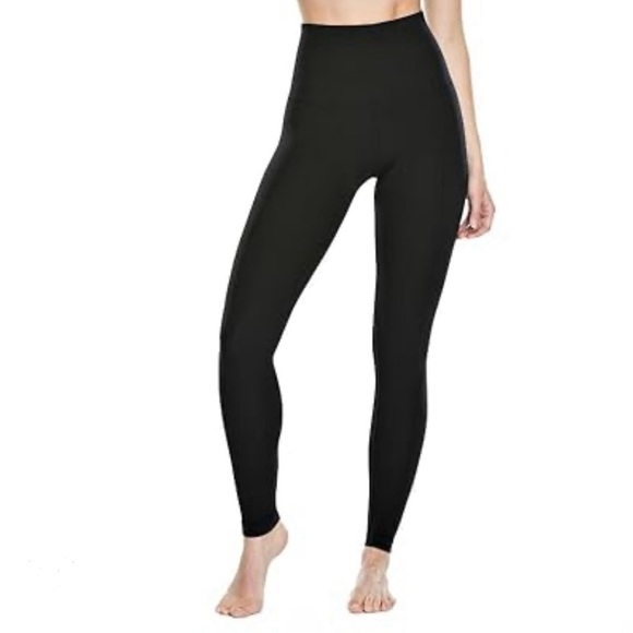 Assets by SPANX Black Full-Length Shaping Leggings SIZE MEDIUM - Picture 1 of 5